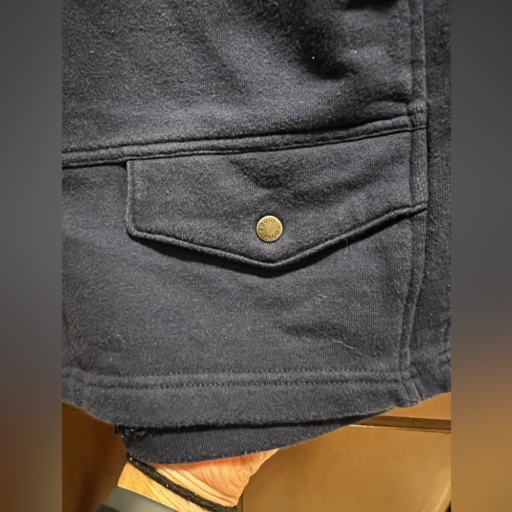 Coogi Men’s Navy Blue Fleece Shorts - M - Picture 3 of 10